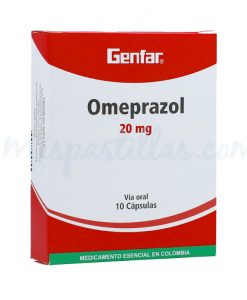 0616-Omeprazol-20-mg-10-Cap-GENFAR-mispastillas-tienda-pastillas-medellin-colombia