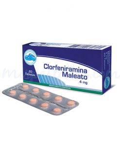 0697-Clorfeniramina-4-mg-20-tab-COASPHARMA-mispastillas-tienda-pastillas-medellin-colombia