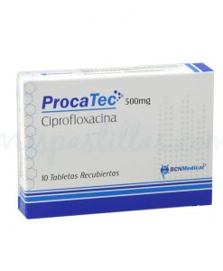 0967-Procatec-Ciprofloxacina-500-mg-x-10-tab-BCN-mispastillas-tienda-pastillas-medellin-colombia