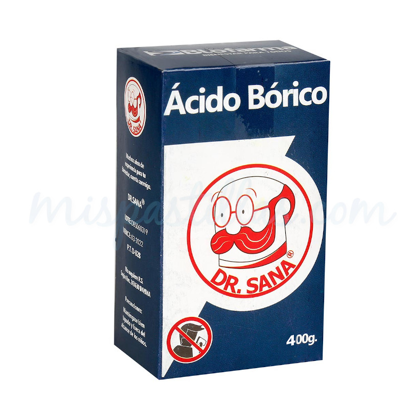 Acido Borico polvo - bolsa x 400 gr. BLOFARMA