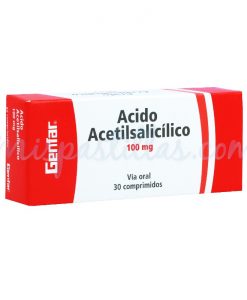 2082-Acido-Acetil-salicilico-100-mg-x-30-tab-GENFAR-mispastillas-tienda-pastillas-medellin-colombia